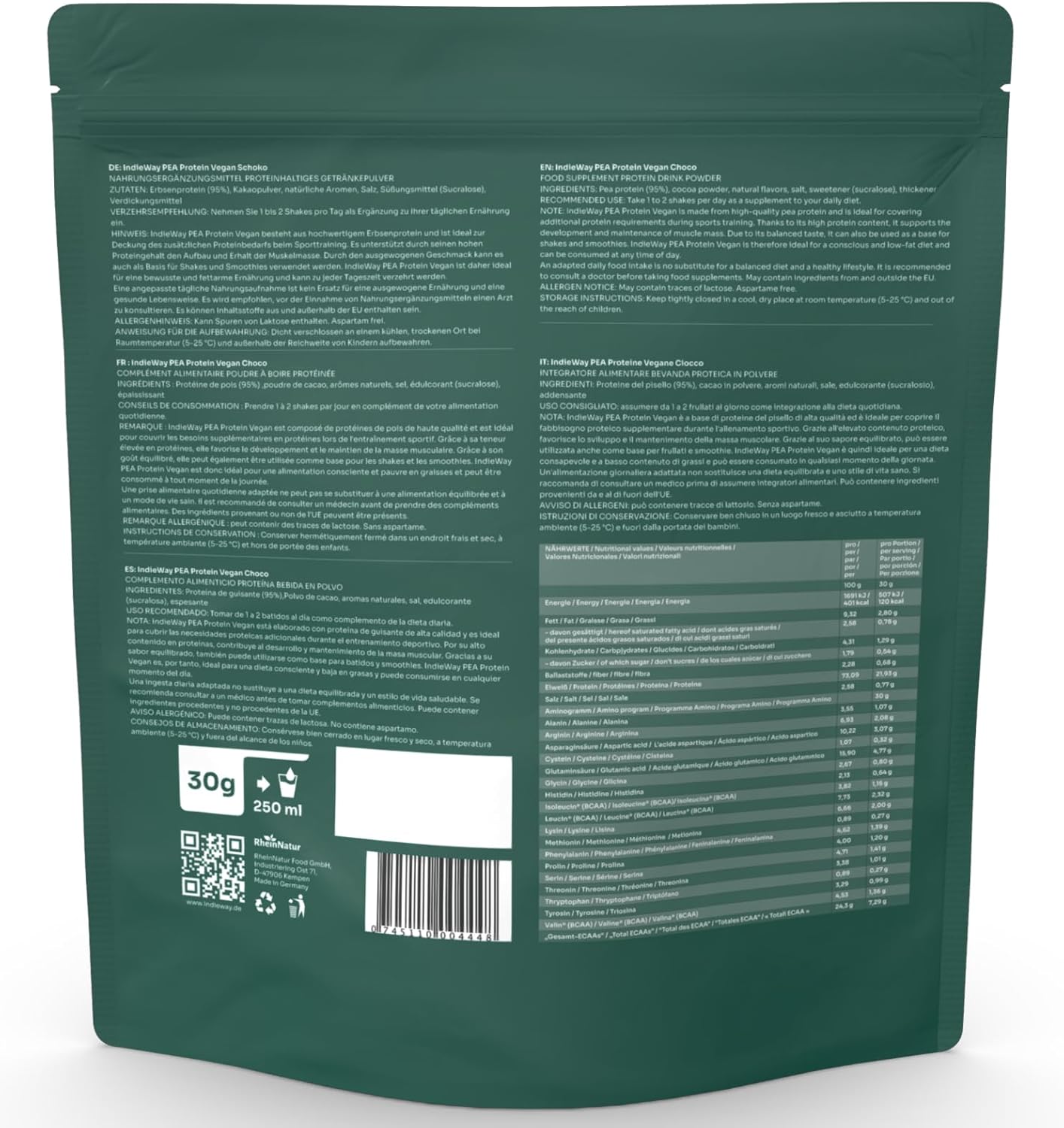 IndieWay Erbsenprotein