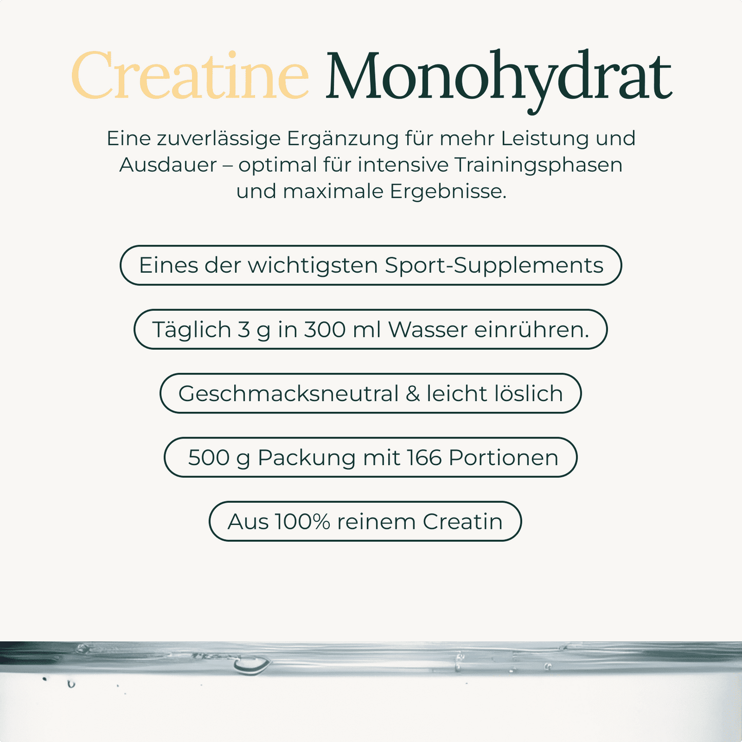 Creatin Monohydrat