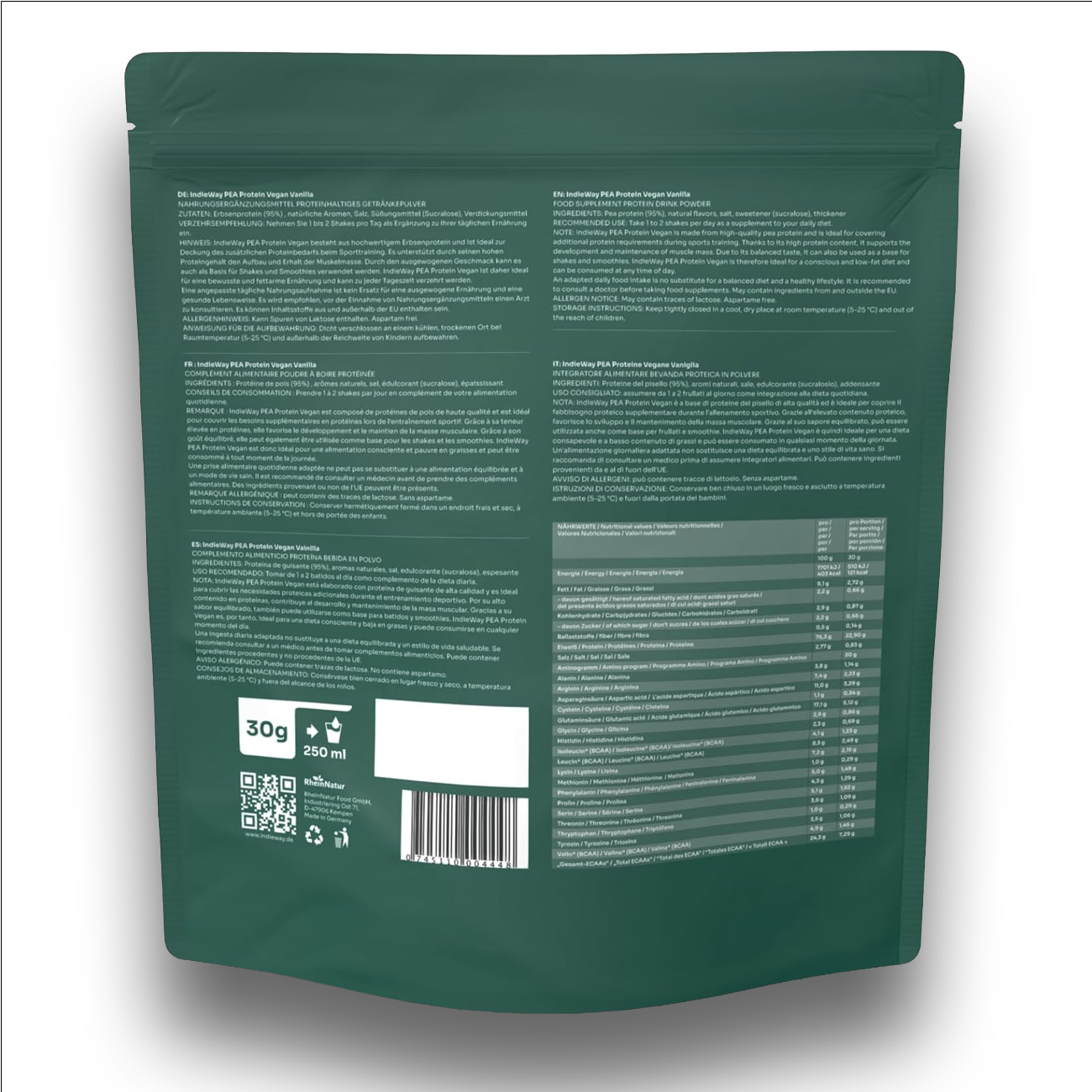 IndieWay Erbsenprotein